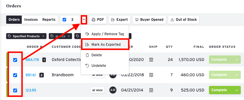 Find and Clear Committed Inventory Units