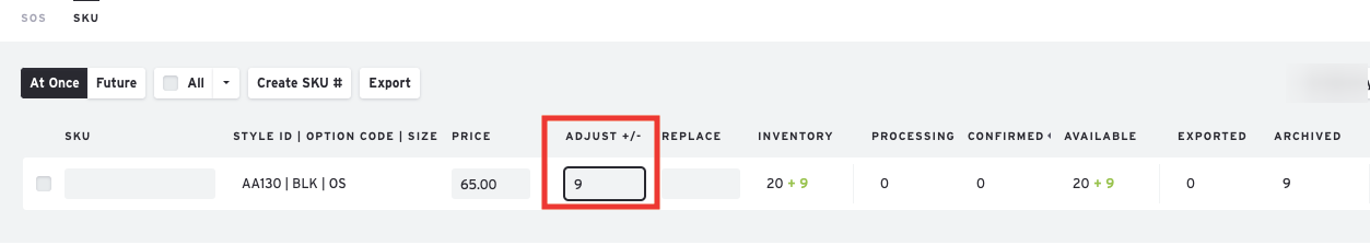 Feeding Exported Units Back Into Inventory